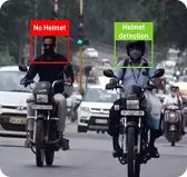 No Helmet Detection